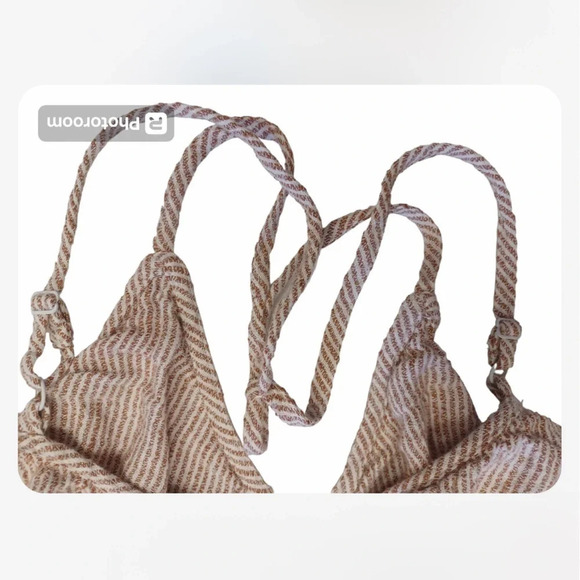 Aerie  Boho Spaghetti Strap Mini Ruffled Dress Size XXL - Picture 9 of 9